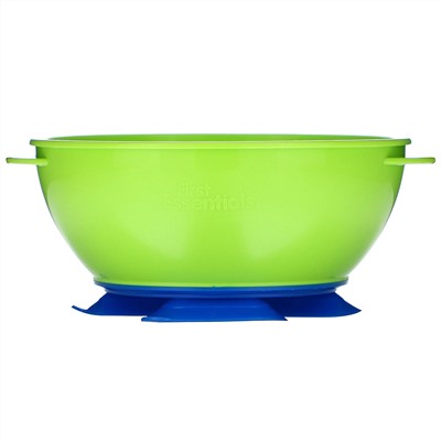 NUK, First Essentials, миски с тремя присосками, от 6 месяцев, 2 миски и 1 крышка