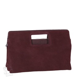 Сумка женская кожаная 8040QAA wine red  Polina&Eiterou