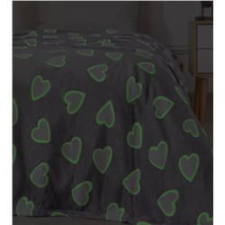 Покрывало-плед "Лавли" фланель-микрофибра 150*200 см.