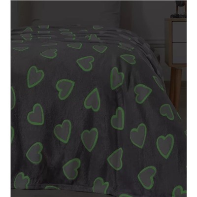 Покрывало-плед "Лавли" фланель-микрофибра 150*200 см.