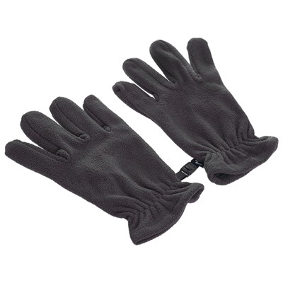 Перчатки флисовые ONLYTOP, серые, размер S-M