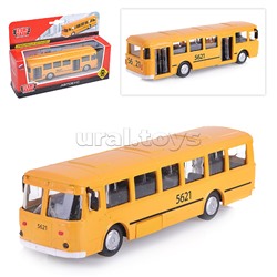Машина металл Автобус 15см, (открыв. двери) инерц., в коробке