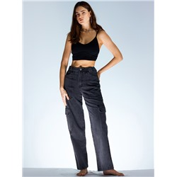 БРЮКИ ЖЕНСКИЕ ДЖИНСОВЫЕ 2024-2DTW801-7