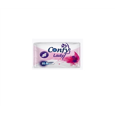 CONFY Lady Гигиенические женские прокладки CLASSIC NORMAL ECO 20шт
