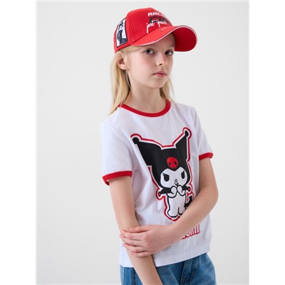 Фуфайка трикотажная для девочек (футболка)