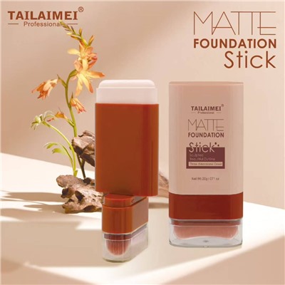 Tailaimei Тональный крем-стик матовый с кистью, тон 102