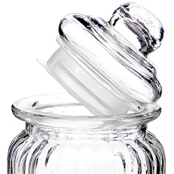 28085 Банка для сыпучих 250мл стекло LR (х48)