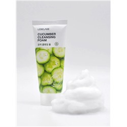 LEBELAGE - ПЕНКА ДЛЯ ЛИЦА С ЭКСТРАКТОМ ОГУРЦА CLEANSING FOAM CUCUMBER, 100 ML