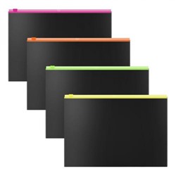 Папка на гибкой молнии B5 ZIP Matt Accent ассорти 54954 ErichKrause