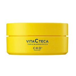 CKD Осветляющие патчи для глаз с витамином С Vita C Teca Triple Blemish Patch