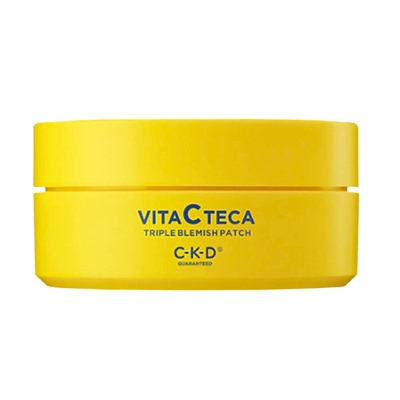 CKD Осветляющие патчи для глаз с витамином С Vita C Teca Triple Blemish Patch