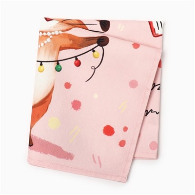 Полотенце кухонное: Новый год ««Этель»» Веселый Новый год 40×70 см, 100% хл, саржа 190 г/м²