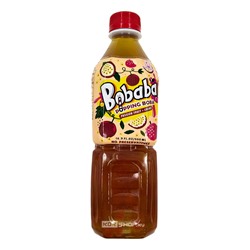 Напиток холодный чай Бабл Ти со вкусом маракуйи и личи Bubble Tea Bobaba Madam Hong, Тайвань, 500 мл. Срок до 17.04.2026. АкцияРаспродажа