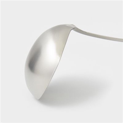 Половник из нержавеющей стали Доляна Bend, 30×9 см, цвет серебряный