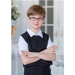 Школьник, жилет трикотажный