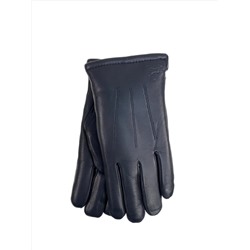 Перчатки мужские из натуральной кожи цвет черный