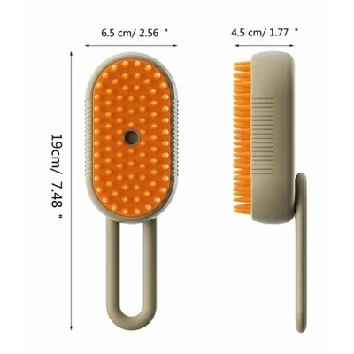 3 в 1 паровая щетка для кошек, электрическая расческа для кошек, массажная расческа для домашних животных для кошек, спрей для воды, щетки для ванны для кошек, товары для ухода за домашними животными