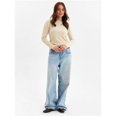 Джемпер женский MINAKU, тёмно-бежевый, размер 42-44