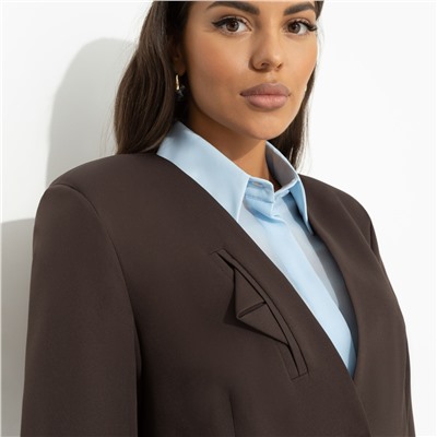 Жакет с креативным элементом, Власть в деталях