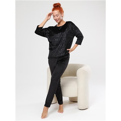 Вениса-Жаккард - костюм черный