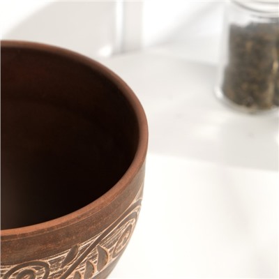 Горшок для запекания «Ангоб», 0.6 л,13×12×12 см