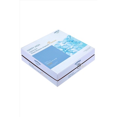 HAPPY HIGH Набор сывороток для лица с гиалуроновой кислотой / Hyaluronic Deep Moisture Ampoule Premium, 15 мл x 10 KRISTALLER, 1133586