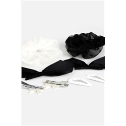 Набор из 2 резинок и 6 заколок для волос ACOOLA, 1095561