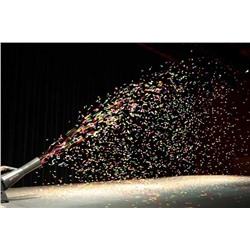 Фейерверк-шоу: конфетти шоу