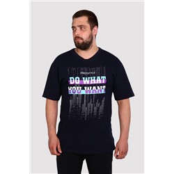 Эддисон - футболка  синий