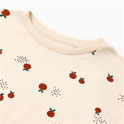 Лонгслив детский KAFTAN Oranges, размер 34 (122-128 см)