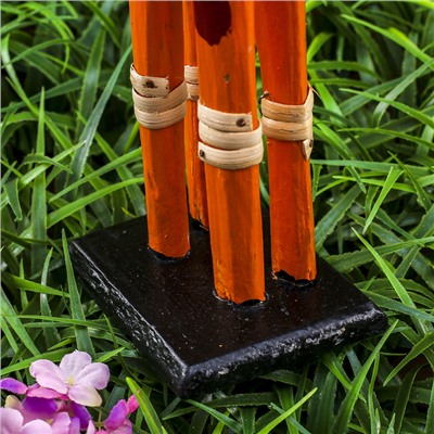 Набор сувенирный «Жирафы с ошейником», h=20 см, h=25 см, h=30 см