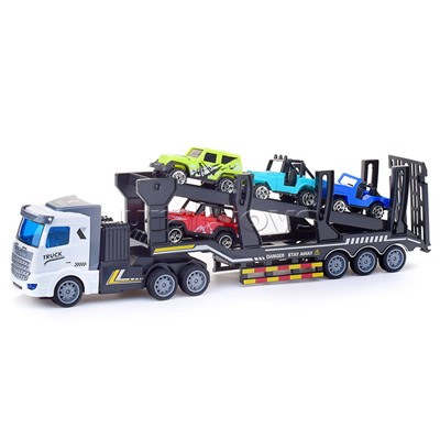 Машина "Транспортёр" р/у, 27 MGz, с 4 автомобилями, в коробке