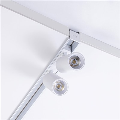 Шинопровод встраиваемый магнитный трековый ULTRA «Слим-100», 2-жильный, белый, 100 см