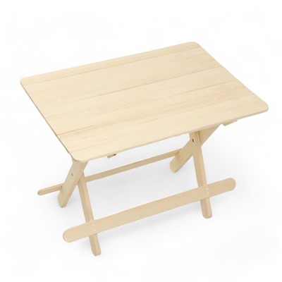Стол деревянный, 100×70×75 см, складной