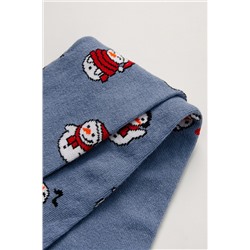 Колготки Снеговики детские