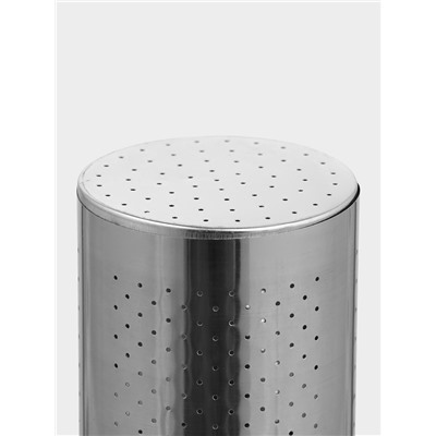 Заварочный чайник Доляна «Иллюзия», 700 мл, с металлическим ситом, стекло, чёрный