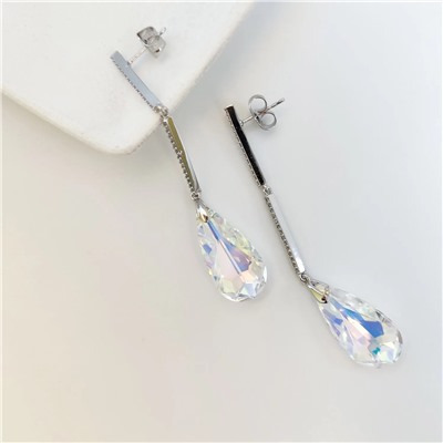 Серьги с кристаллами Swarovski