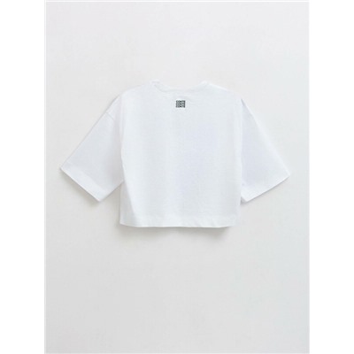 Футболки CONTE LD 2715 Укороченная футболка из хлопка с рисунком