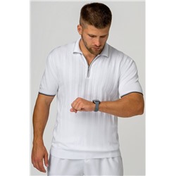 Мужская футболка-поло из вязаного трикотажа Happyfox