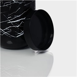 Банка для сыпучих «Марбл», 1 л, стекло