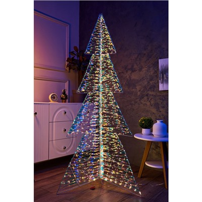 Фигура световая FROSTY «Елка», 85×85×180, 1440 LED, 220V, свечение тёплое белое