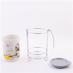 60198 Подставка д/стол/прибор 3пр Утренняя свежесть доломит LR(х24)