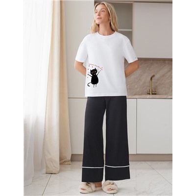 VILATTE Футболка D49.136