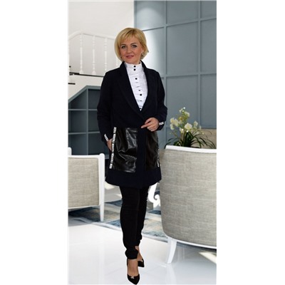 Кардиган К1179 синий