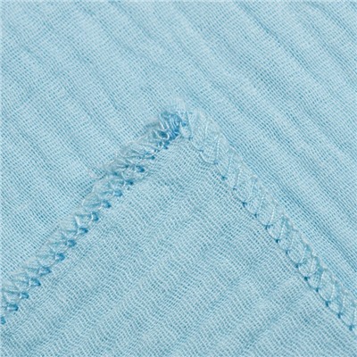 Набор пелёнок муслиновых Крошка Я «Ecoblue» 135×100 см, 2 шт., 100 % хлопок