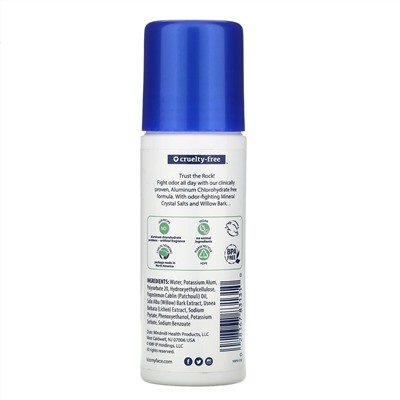 Kiss My Face, Liquid Rock Deodorant, Peaceful Patchouli, 3 fl oz (88 ml)