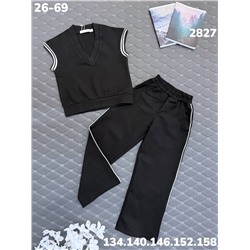 Костюм 2827 черный