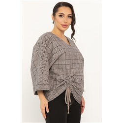 Блуза Ватсон (коричневая) Б14687-12М