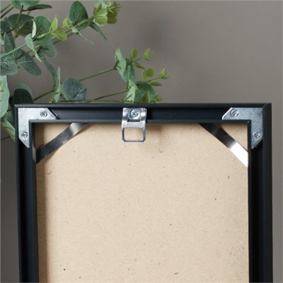 Фоторамка 21х30 алюминиевая / O724 чёрный /