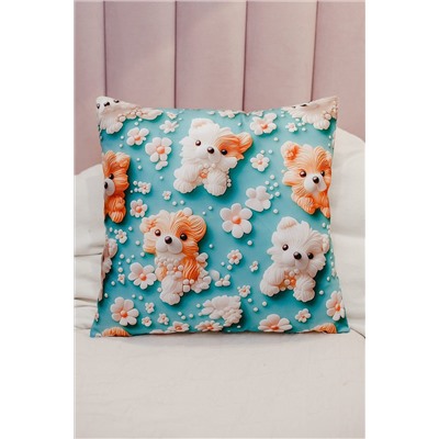 Наволочка декоративная декоративная 1 шт 3D эффект НАТАЛИ, 1209563